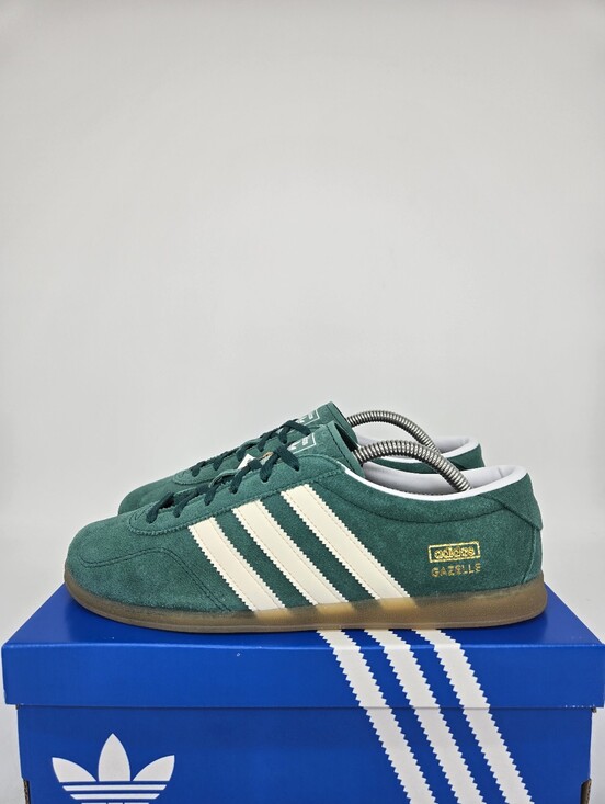 adidas Shoes - adidas Women's Gazelle Lo Pro JS1310 Collegiate Green White Gum Shoes Size 8